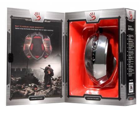 Мышь A4Tech V8M Bloody черная USB V-Track