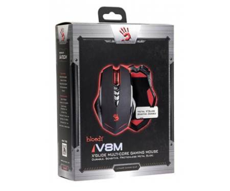 Мышь A4Tech V8M Bloody черная USB V-Track