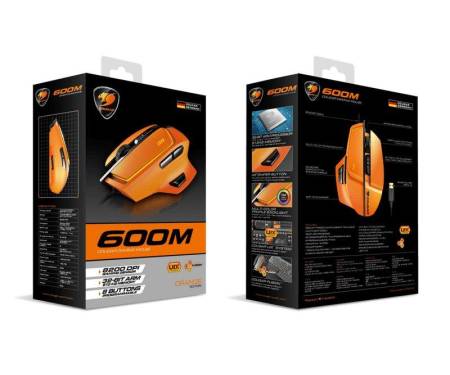 Мышь Cougar 600M Orange USB