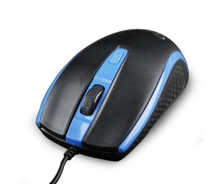 Мышь Gembird MUS-104-B Black/Blue USB