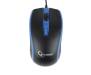 Мышь Gembird MUS-104-B Black/Blue USB