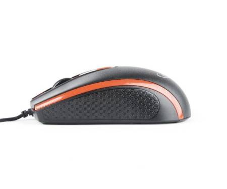 Мышь Gembird MUS-104-R Black/Red USB