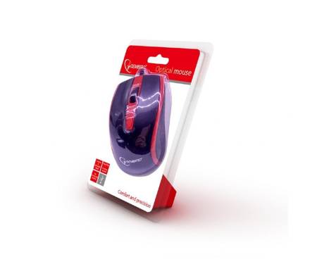 Мышь Gembird MUS-104-R Black/Red USB