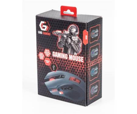 Мышь Gembird MUSG-004 Black, Grey USB