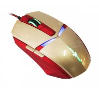 Мышь Maxxter G1 Iron Claw Gold/Red USB