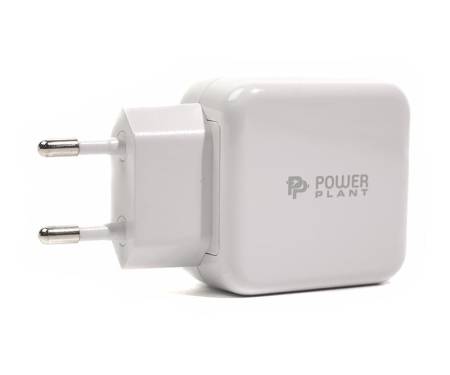 Сетевое зарядное устройство PowerPlant W-250 QC3.0 White (SC230013)