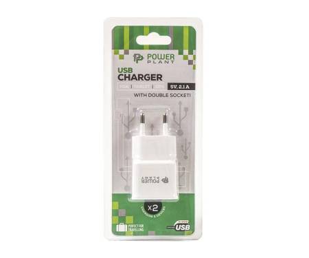 Сетевое зарядное устройство PowerPlant White (DV00DV5042)