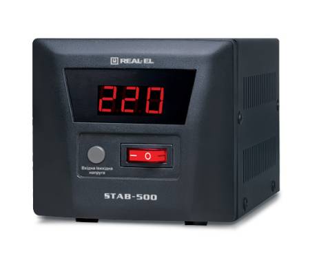 Стабилизатор напряжения REAL-EL STAB-500