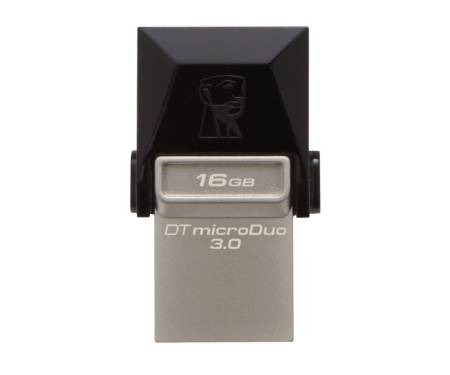 Флешка USB3.0 16GB Kingston DT microDuo (DTDUO3/16GB)