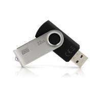 Флешка USB3.0 32GB GOODRAM UTS3 (Twister) Black (UTS3-0320K0R11)