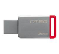 Флешка USB3.0 32GB Kingston DataTraveler 50 Metal/Red (DT50/32GB)