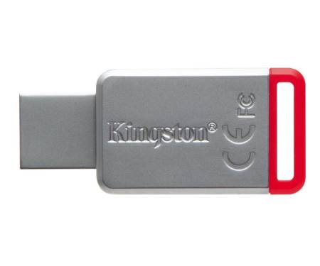 Флешка USB3.0 32GB Kingston DataTraveler 50 Metal/Red (DT50/32GB)