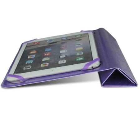 Чехол-книжка Utty Y-case Pattern универсальный 9-10 Purple Owl (252877)