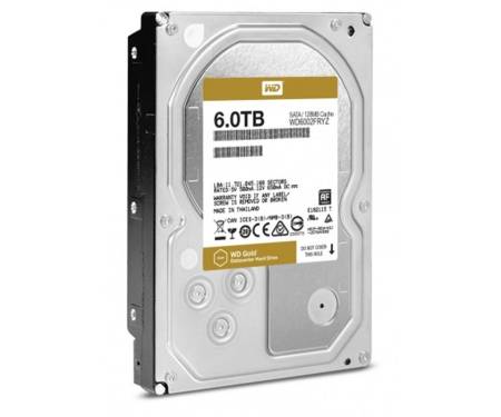 HDD SATA 6.0TB WD Gold 7200rpm 128MB (WD6002FRYZ)