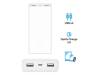 Power Bank Xiaomi Mi 2C 20000mAh QС 3.0 White (PLM06ZM)