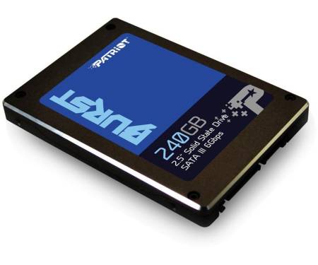 SSD накопитель 240GB Patriot Burst 2.5 SATAIII 3D TLC (PBU240GS25SSDR)