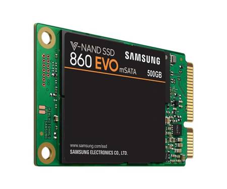 SSD накопитель 500GB Samsung 860 EVO mSATA SATAIII MLC (MZ-M6E500BW)