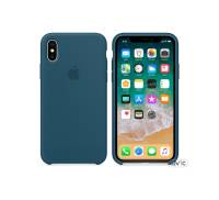 Чехол Apple iPhone X Silicone Case Cosmos Blue (MR6G2)