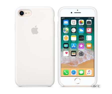 Apple iPhone 7/8 Silicone Case - White MQGL2