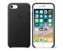 Apple iPhone 7/8 Leather Case - Black MQH92
