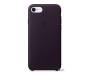 Apple iPhone 7/8 Leather Case - Dark Aubergine MQHD2