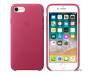 Apple iPhone 7/8 Leather Case - Pink Fuchsia MQHG2