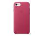 Apple iPhone 7/8 Leather Case - Pink Fuchsia MQHG2