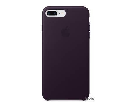 Apple iPhone 7 Plus/8 Plus Leather Case - Black MQHM2