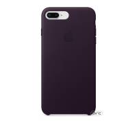 Apple iPhone 7 Plus/8 Plus Leather Case - Black MQHM2