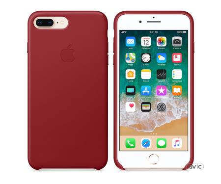 Apple iPhone 7 Plus/8 Plus Leather Case - PRODUCT RED MQHN2