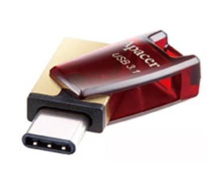 Флешка Apacer 32GB AH180 Red Type-C Dual USB 3.1 (AP32GAH180R-1)