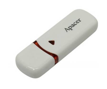 Флешка Apacer 32GB AH333 white USB 2.0 (AP32GAH333W-1)