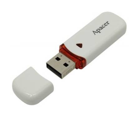Флешка Apacer 32GB AH333 white USB 2.0 (AP32GAH333W-1)