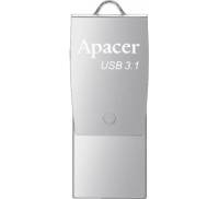 Флешка Apacer 32GB AH750 Silver USB 3.1 OTG (AP32GAH750S-1)