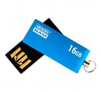 Флешка GOODRAM 16GB UCU2 Cube Blue USB 2.0 (UCU2-0160B0R11)