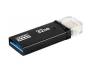 Флешка GOODRAM 32GB OTN3 (Twin) Black OTG USB 3.0 (OTN3-0320K0R11)