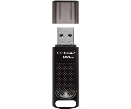 Флешка Kingston 128GB DataTraveler Elite G2 Meta Black USB 3.1 (DTEG2/128GB)