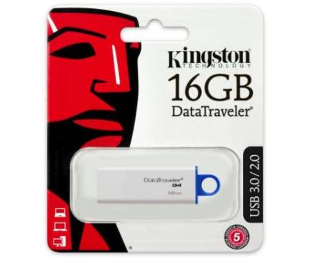Флешка Kingston 16Gb DataTraveler Generation 4 (DTIG4/16GB)