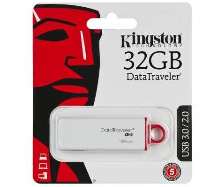 Флешка Kingston 32Gb DataTraveler Generation 4 (DTIG4/32GB)