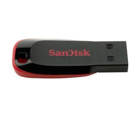 Флешка SANDISK 128GB Cruzer Blade USB 2.0 (SDCZ50-128G-B35)