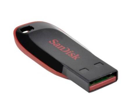 Флешка SANDISK 128GB Cruzer Blade USB 2.0 (SDCZ50-128G-B35)