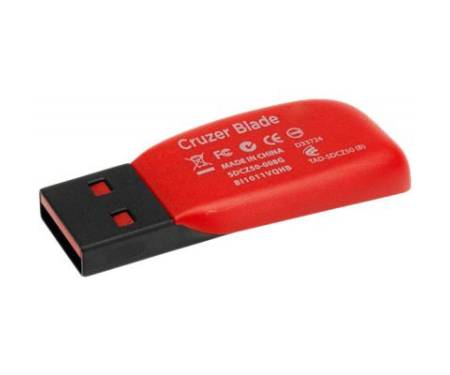 Флешка SANDISK 128GB Cruzer Blade USB 2.0 (SDCZ50-128G-B35)