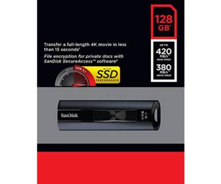 Флешка SANDISK 128GB Extreme Pro USB 3.1 (SDCZ880-128G-G46)