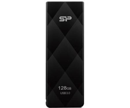 Флешка Silicon Power 128GB Blaze B20 Black USB 3.0 (SP128GBUF3B20V1K)