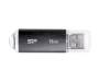 Флешка Silicon Power 16GB Ultima U02 Black USB 2.0 (SP016GBUF2U02V1K)