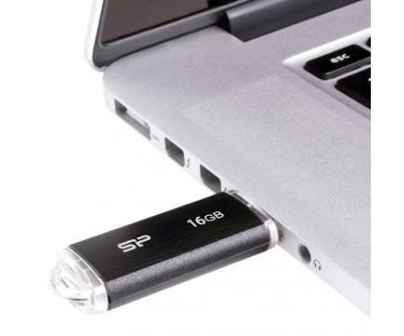Флешка Silicon Power 16GB Ultima U02 Black USB 2.0 (SP016GBUF2U02V1K)