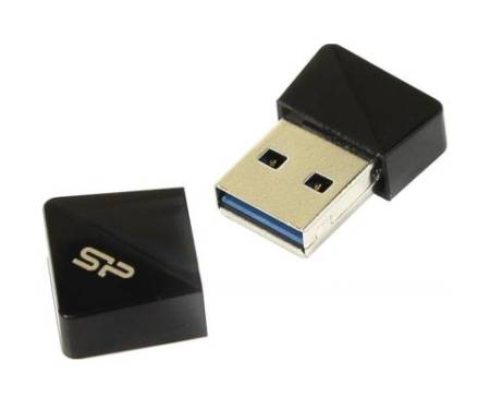 Флешка Silicon Power 32GB Jewel J08 Black USB 3.0 (SP032GBUF3J08V1K)