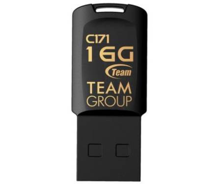 Флешка Team 16GB C171 Black USB 2.0 (TC17116GB01)