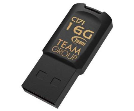 Флешка Team 16GB C171 Black USB 2.0 (TC17116GB01)