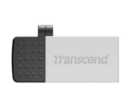 Флешка Transcend 32G On-The-Go Silver USB 2.0 (TS32GJF380S)